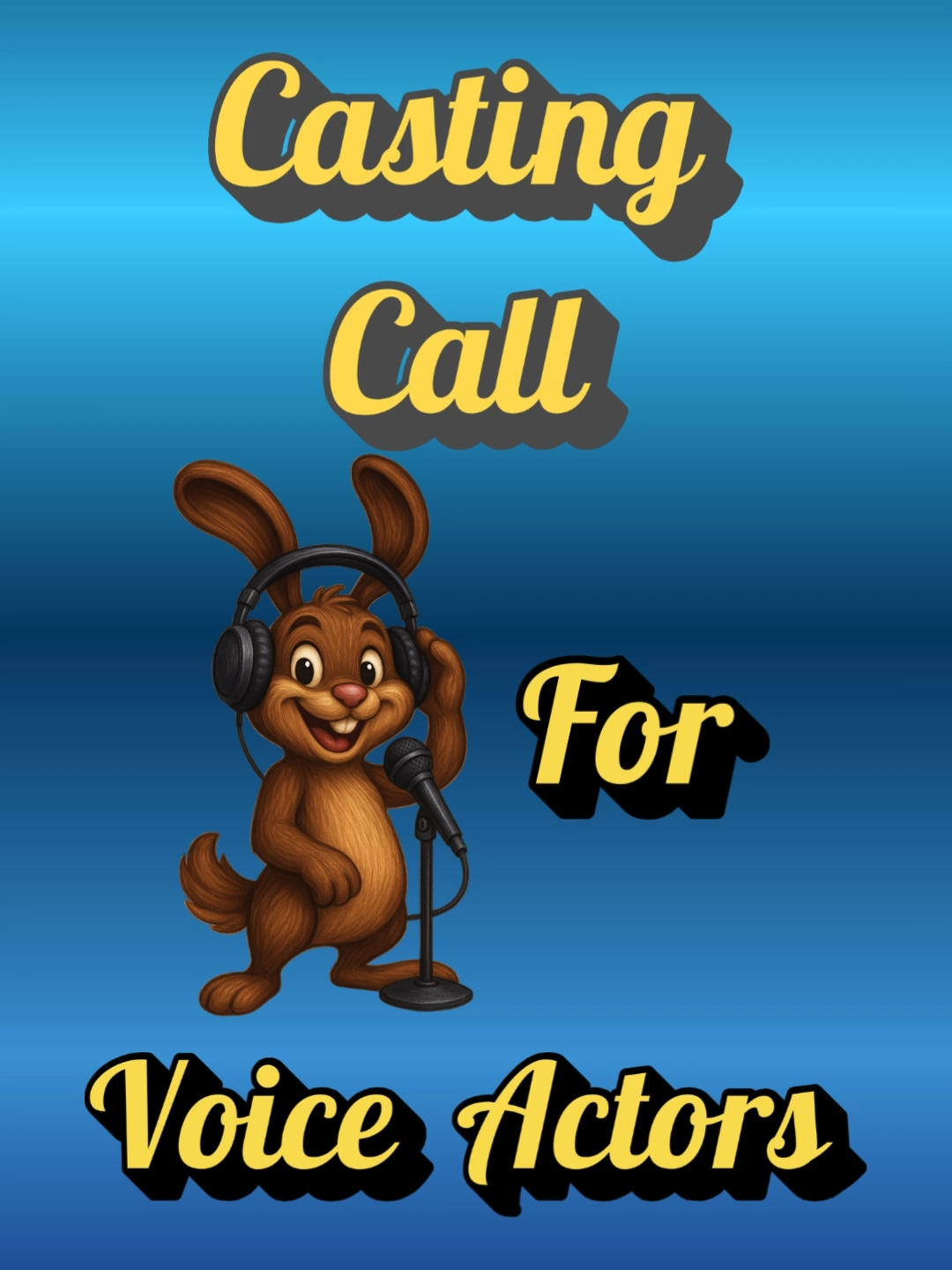 Now Casting! #voiceactor #voiceactorswanted