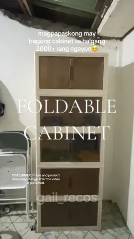 Thank you Lord for all the blessings 🤍😇 DISCLAIMER: Prices and product deals may change after the video is published. #cabinet 