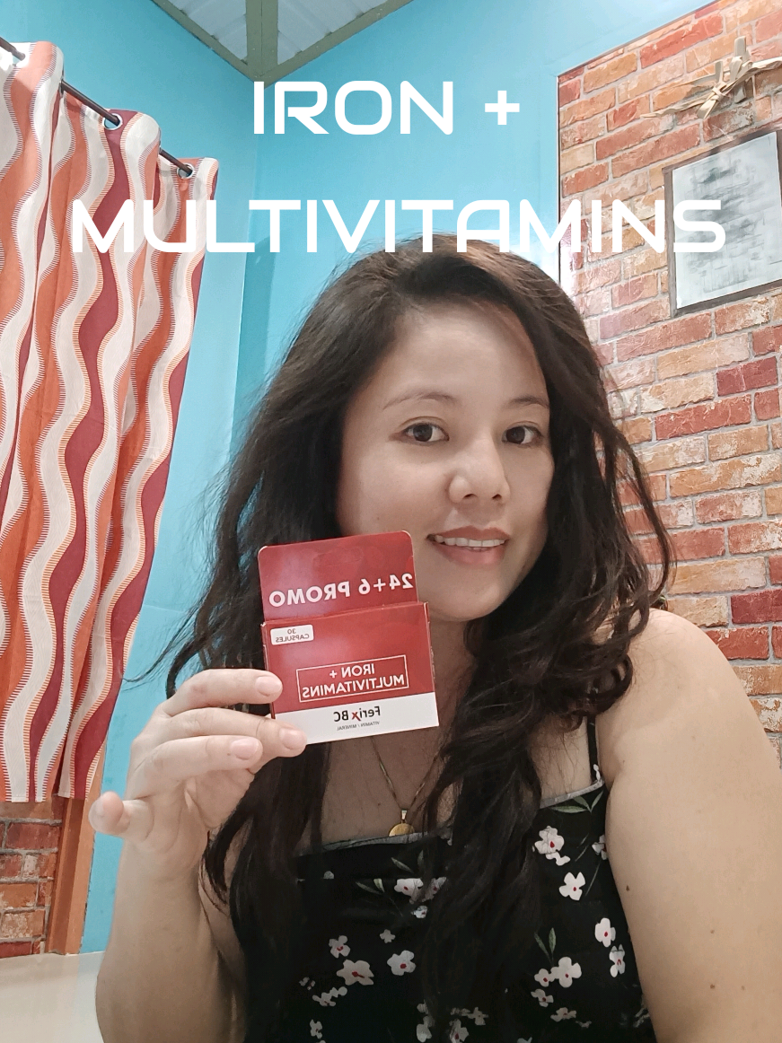 IRON+MULTIVITAMINS 30 CAPSULES. GET MO NA DIN‼️