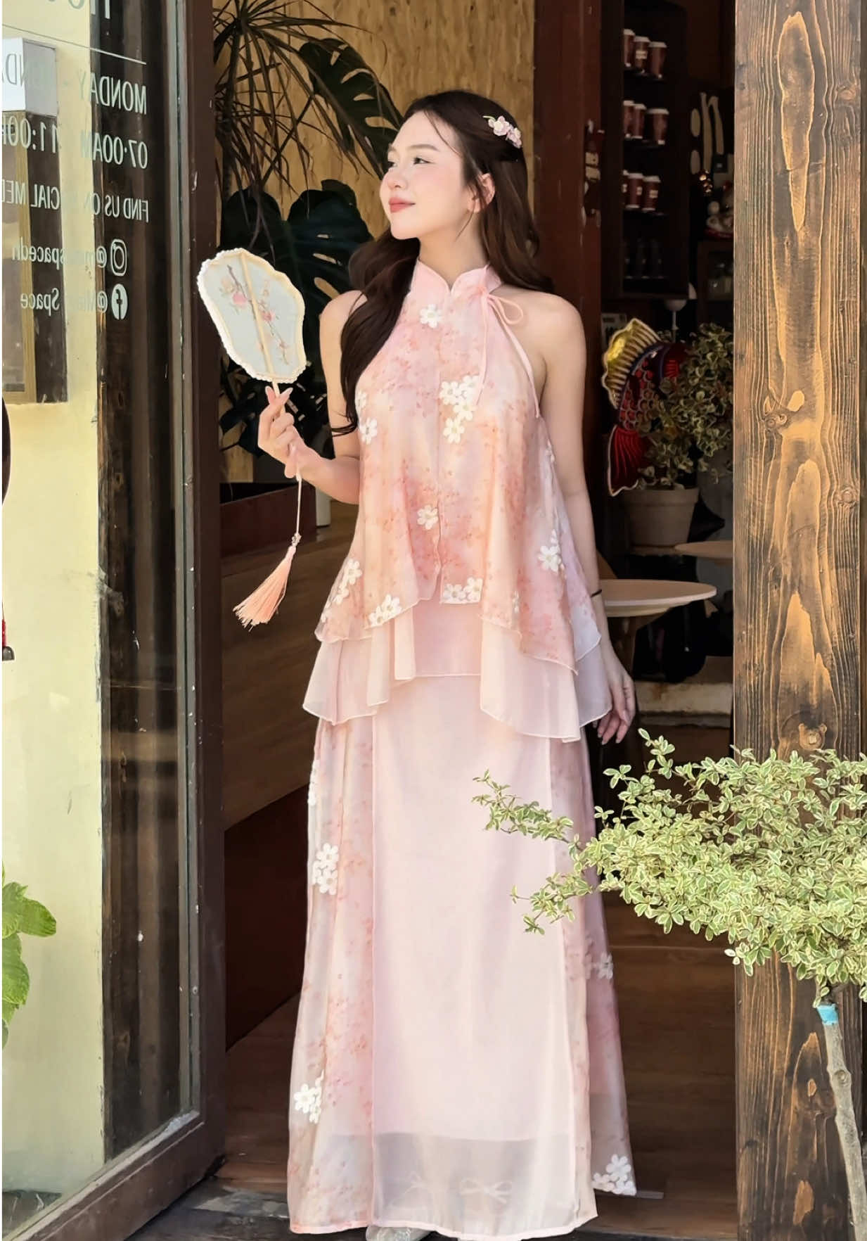 Set yếm nài nhìn thấy cưnggg 💕💕#outfit #fyp #summervibes #domuahe #xuhuong #dethuong #viral #trending #trungthu2025 #tet2025 #đitiec 