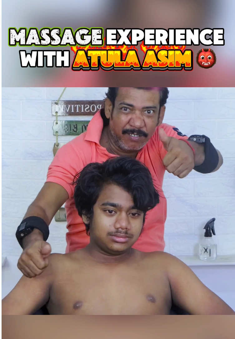 Massage Horror (Part 90) 👹 🤲 The actions in the video are performed by professionals ‼️Please do not follow in any form. ⚠️| #massage #relax #viral #fypシ #foryoupage