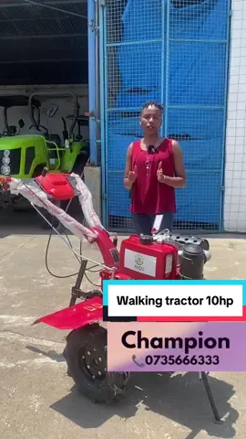 Purchase the 10hp walking tractor at an affordable price Consumption diesel Price 130k Location Nakuru opposite county assembly#tractor #walkingtractor #farming #sales #g