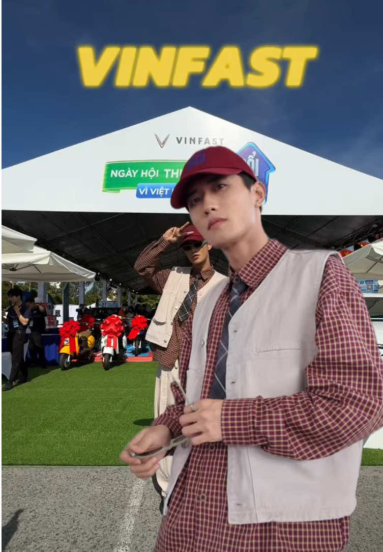 Cùng theo chân Avin đến và trải nghiệm ngày hội “Thu Xăng Đổi Điện” nha #VinFast #VinFastVN#VinFxangdoidien #vivietnamxanh  #AvinLu 