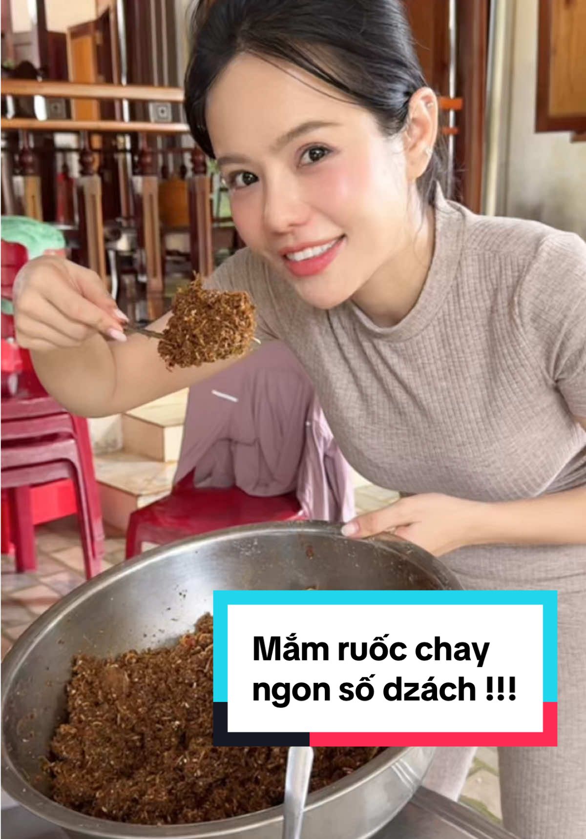 Mắm ruốc chay, ngon số dzách !!!  #elvyanhthu #dailyvlog #anchay #LearnOnTikTok #healthy 