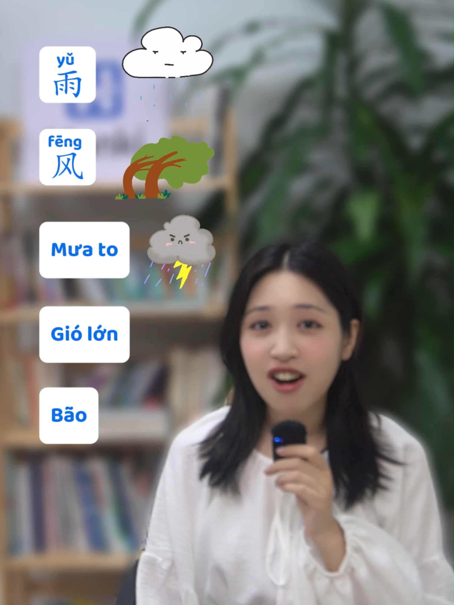 Cùng đoán các từ vựng về chủ đề thời tiết nhé! Bạn đoán trúng bao nhiêu câu? #LearnOnTikTok #chinese #chineselearning #hankichinese