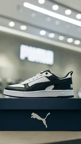 PUMA Sepatu Dribble PUMA White-black #fyp #viral #xyzbca #rekomendasisepatu #berandatiktok 