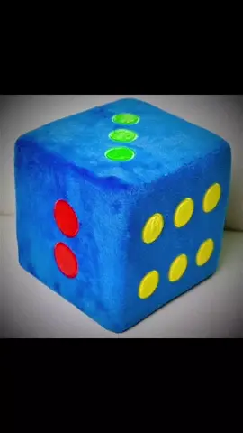 Мягкий развивающий поролоновый кубик БРОСАЙ-КА, в виде большой игральной кости, размером 20*20см. Бросай его, как угодно, куда угодно и считай!