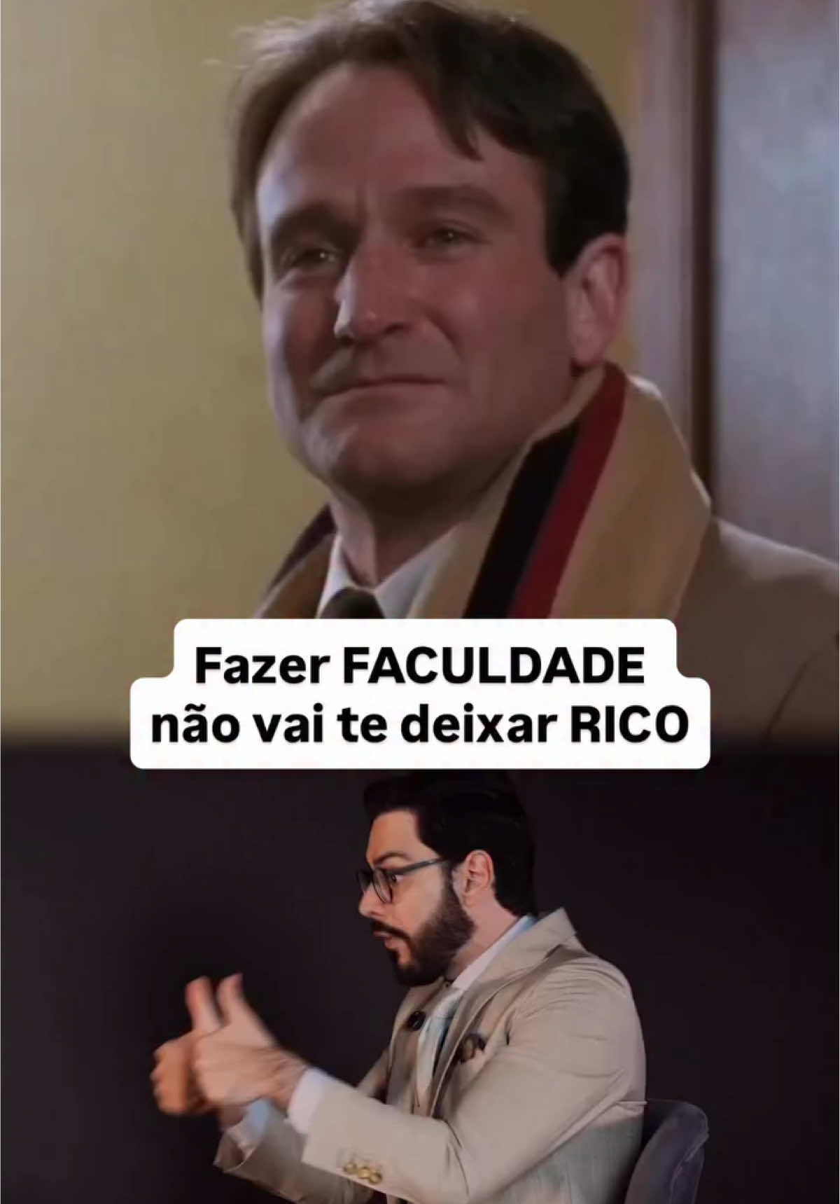 Você acha que faculdade vai te deixar rico? Me conta aqui👇 #youtub #curiosidadesentiktok #mentalidadedesucesso✅ #motivação #persuasãosemlimites 