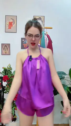 Bộ ngủ yếm xinh ạ #buingoc #buithingoc #thoitrangnu #bongu #bonguxinh 