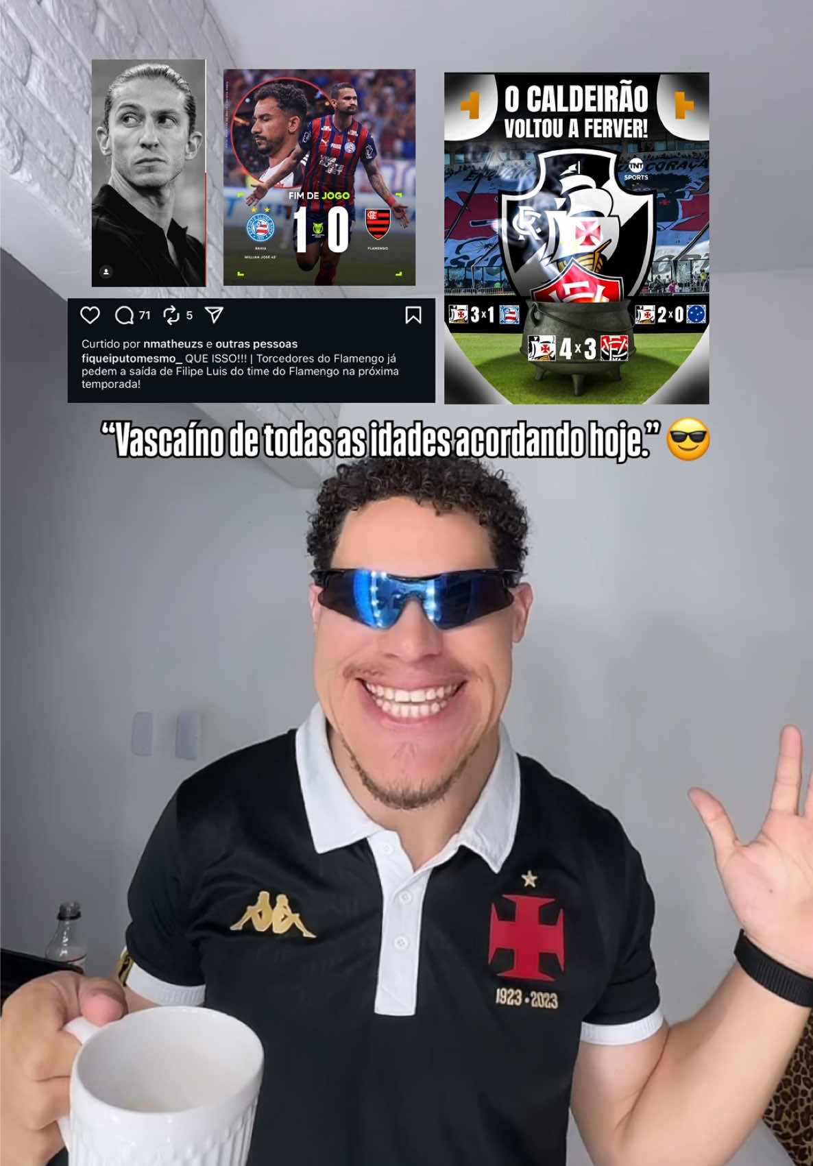 Segue nós 🙏🏻 . #futebol #humor #vasco #fyp #