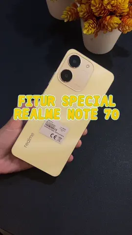 Fitur special yang ada di Realme Note 70, ternyata canggih bgt😍✨ #realmenote70 #fitur #special #realmewishlist #realme 
