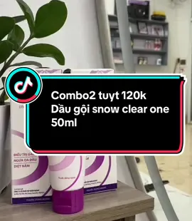 Dâu gội snow clear one 50ml/1 tuýt  hỗ trợ giảm gàu nấm#Betuyet#snowclearone#daugoinamgau #sanphamxuhuong #xuhuong  @Bé tuyết 