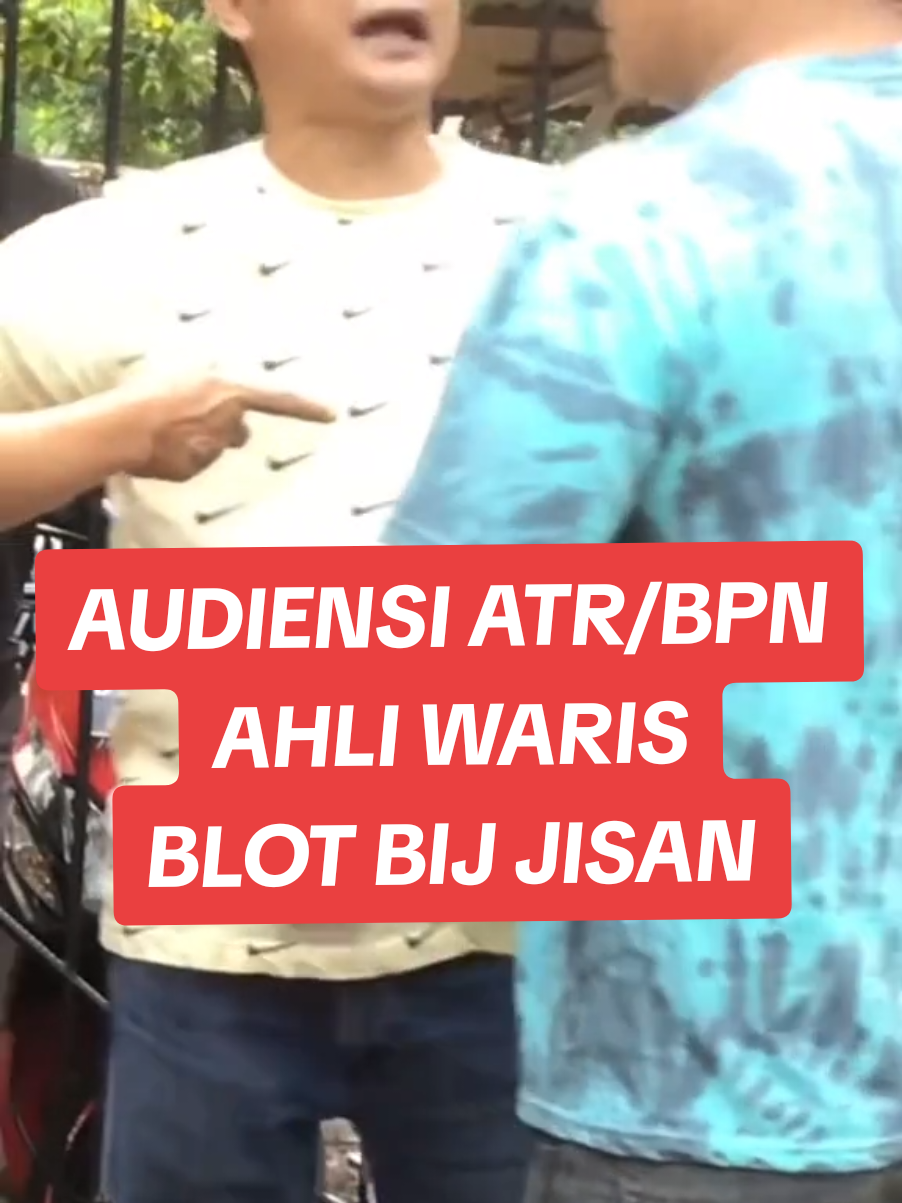 Audiensi ATR/BPN dng Ahli Waris Bolot Bin Jisan di kantor Kementrian ATR/BPN. #kementrianatrbpn #mafiatanah #beritaviral #fyp #tolong  @KEMENTRIAN ATR BPN @presidenprabowoofficial @kemenkum @kemenhakasasimanusia 