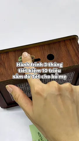 Muốn có 10 triệu đơn giản thì hãy tiết kiệm ngay hôm hay #hoptietkiem #hopgotietkiem #tietkiemtien #minhladuu #xuhuong 