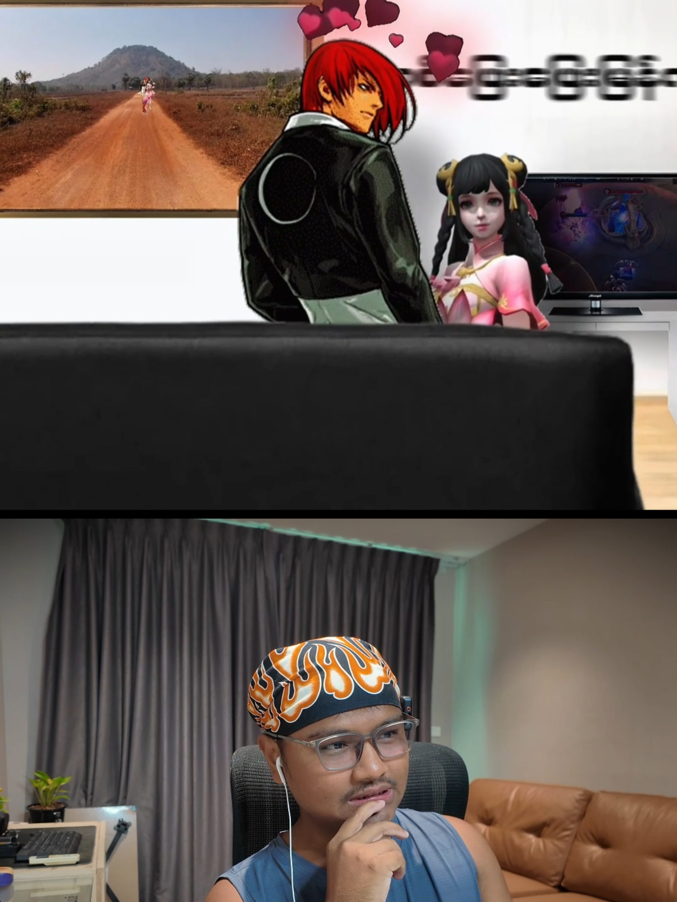 ‌Chou ရဲ့ မြေနီလမ်းလေး 🤣 @T I G E R  #mlbbfunnymoment #topcollectiongaming #schawgyi #tigeredit 