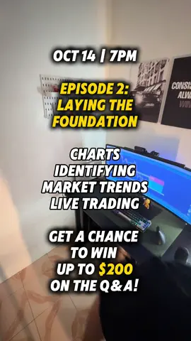 EPISODE 2 ON OCT 14, 2025, 7PM! 📈📉 Comment “werpa” for more deets! #forex #forexforbeginners #exness 