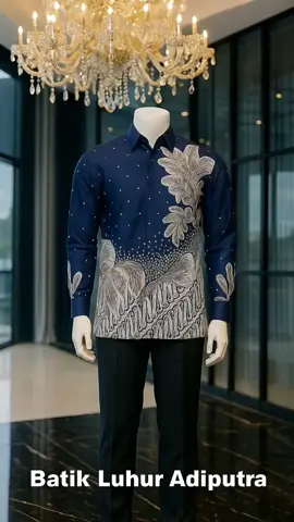 batik premium dewasa Setangkai Donker Kemeja Batik Pria Lengan Panjang dan Pendek Beli Lokal Katun Prima Premium Anak Muda Modern Luhur Adiputra Motif Mewah#batikpria #batikterbaru 