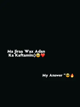 My Answer❤️🇸🇱🇮🇷#puntlander🇸🇱 #somaliland💚🤍❤️ 