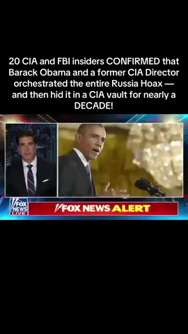 20 CIA and FBI insiders CONFIRMED that Barack Obama and a former CIA Director orchestrated the entire Russia Hoax — and then hid it in a CIA vault for nearly a DECADE! #politics #russia #cia #fbi #fyp 