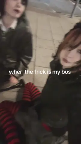 this was moments for disaster i didnt realise i missed my bus by waiting in the wrong place @🦇  but it was okay i got the next bus and met 2 ppl on the bus stop who calmed me down and the bus driver let me on w the ticket for the bus i missed  But i was panicking so hard i thought i got stuck in cork