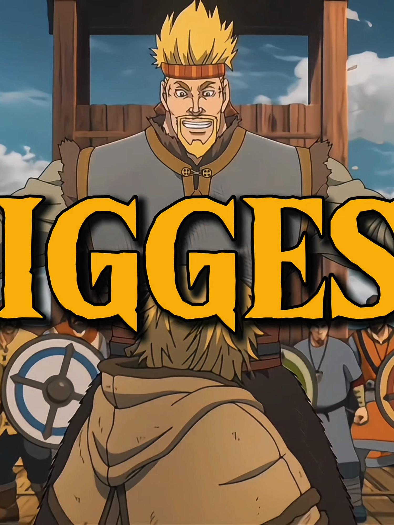 THE BIGGEST IN ALL VINLAND #thorkell #vinland #anime #fyp #edit
