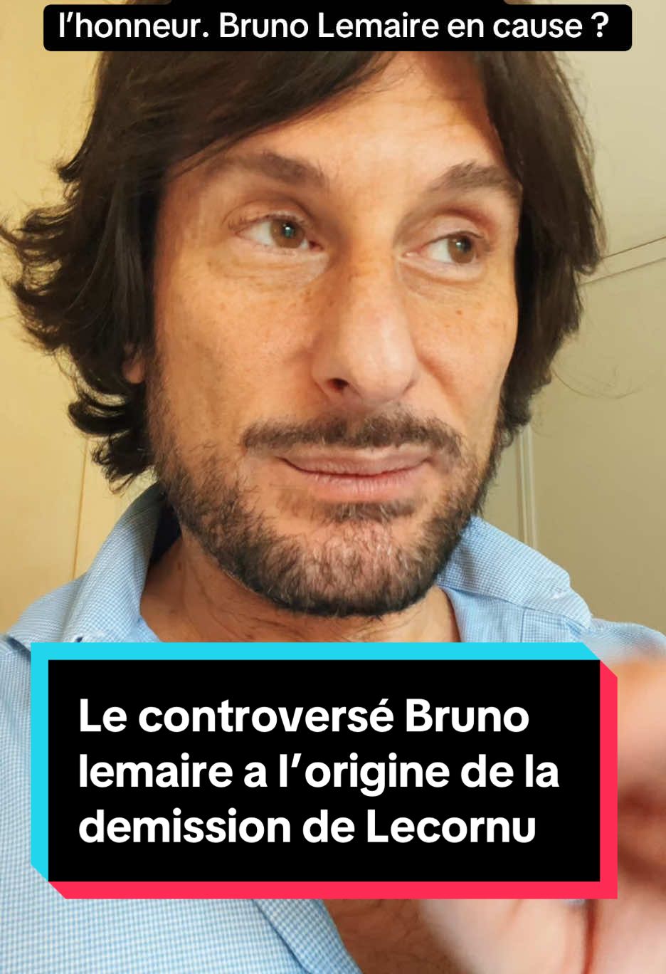 🕊️ Sébastien Lecornu vient de démissionner. Pas par faiblesse — par honneur. Parce qu’on lui a imposé Bruno Le Maire, encore recyclé depuis la Suisse, comme si la France manquait de talents. Un homme droit, parti pour protéger sa famille et dire non à un système qui recycle les mêmes visages, encore et encore. À quel moment on arrête de récompenser l’échec chez nos hauts fonctionnaires ? #politique #demission #lecornu #macron #brunolemaire   