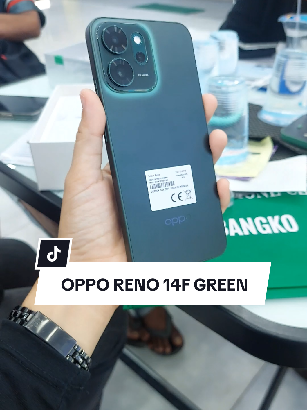 OPPO RENO 14F GREEN #oppo #opporeno #OPPORENO14F #opporenoseries #opporeno14fgreen 