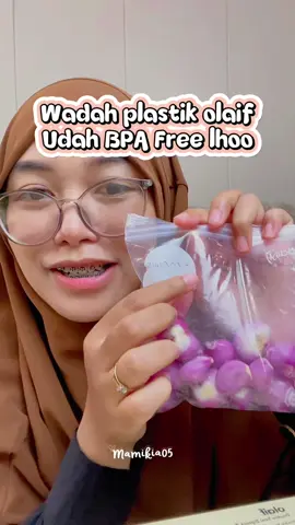 Ziplock nya dobel jd ga waswas nyimpen di kulkas sayy #plastikziplock #plastikziplockmakanan #olaifdoublesealziplockbag 