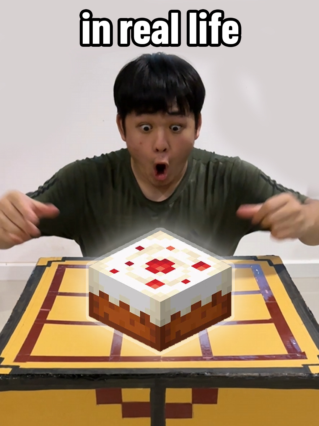 Making Minecraft food in real life #easyboy #easyboymeme #meme