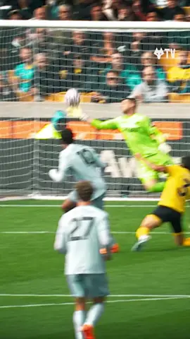 A stunning save by Sam Johnstone! 😱 #Wolves #PremierLeague #SamJohnstone 