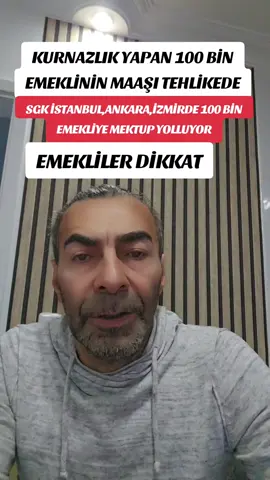 SGK harekete geçti: Bu üç şehirde yaşayan binlerce emeklinin evine yazı gönderilecek Usulsüz emeklilik gerçekleştirdiği tespit edilen binlerce emeklinin evine 'savunma yazısı' gönderilirken, özellikle İstanbul, Ankara ve İzmir gibi büyükşehirlerde yapılan incelemelerde son aşamaya gelindi.#emekli #maaş #sgk #iptal #emeklilik 