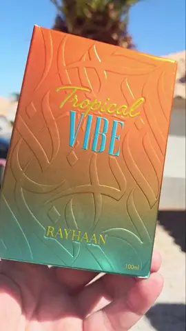 ⛱️ Appreciate Post ⛱️ @rayhaan.perfumes Tropical Vibe is an escape to Tropics. It opens with an pure exhilarating a playful days in the tropics.  You are getting unadulterated vacation 🏝🏝🏝 Following the initial application, you are greeted with the rich, sun-kissed sweetness of 🥭, followed by a refreshing burst of 🍍. The presence of Bergamot is subtly felt, adding a delicate charm to the overall fragrance. The scent of white flowers with their gentle petals is introduced, providing a gentle contrast to the initial zest. A gentle reminder of the sea breeze accord is felt. The heart of the fragrance is anchored by the dreamy aroma of 🥥, with its milky, tropical-sweet character weaving a seamless, warm sensation that feels like sun-warmed skin after a dip in the ocean. The Amber and Sandalwood blend finally begins to establish itself upon my skin, creating a sensual and comforting base. The Musk harmoniously blends with the skin, while the Vetiver imparts an earthy, grounding elegance, culminating in the final, intricate signature.  • Top Notes: Warm Orange Blossom, Blackcurrant, Bergamot, Peach • Middle Notes: Jasmine, Tuberose, Neroli • Base Notes: Vanilla, Cedarwood, White Musk  I want to thank @Eau d’ Erica  for this incredible fragrance that I won in her giveaway.  #rayhaan #tropicalvibe #fragrance #perfumetiktok  #perfumes  