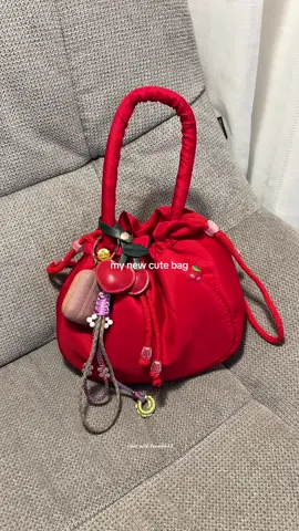 lucu bgttt!?🍒🍟✨ #handbag #slingbag #minislingbag #tasserut 