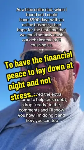 Not everyday is a $900 day yet but each and everyone of them helps get us out of the crushing weight of debt, and I finally have enough peace that when I lay down at night I’m not worrying about our finances. #bluecollarboys #digitalmarketing #onlineincome #digitalchampiondads #makemoneyonline 