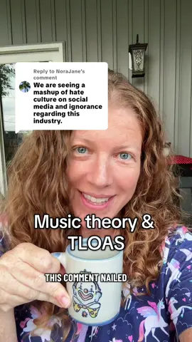 Replying to @NoraJane Been thinking about this for nigh on 48 hours now. It’s ignorance, right? I have to believe it’s ignorance over hate .. but ugh there’s so much hate! #musictheory #tloas #swifties #chordtheory #musicmajor 