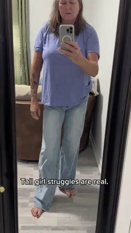 Tall girl struggles #tallgirlpants #tiktokshop 