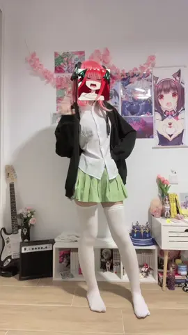 Here's nino:3 #ninonakano #cosplay #quintessentialquintuplets 