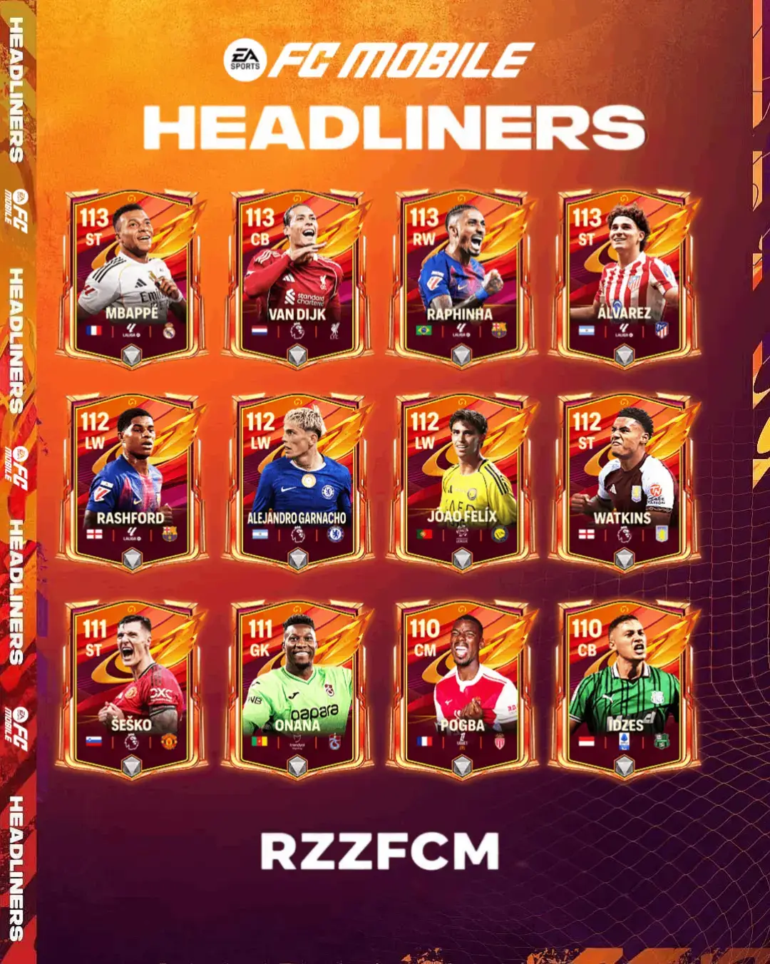 🏆⚡ HEADLINERS ARE HERE! ⚡🏆 📈 Players who rise above the rest & make the headlines! 🔥 Consistent form, unstoppable momentum & boosted upgrades! 💥 Turn performances into power — dominate every match! 🌍 Step into the spotlight in EA SPORTS FC Mobile 🎮 🔥⚡🔥 #fyp #foryoupage #concept #fifa #fifamobile #fcmobile 
