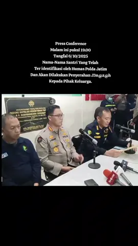RILIS NAMA SANTRI PONPES AL-KHOZINY YANG TELAH TER IDENTIFIKASI.