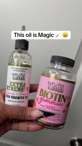 ITS FINALLY BACK IN STOCKKK cuz i need to re up for like my 3rd time 😩😩 #themaneattraction #hairgrowth #hairgrowthoil 