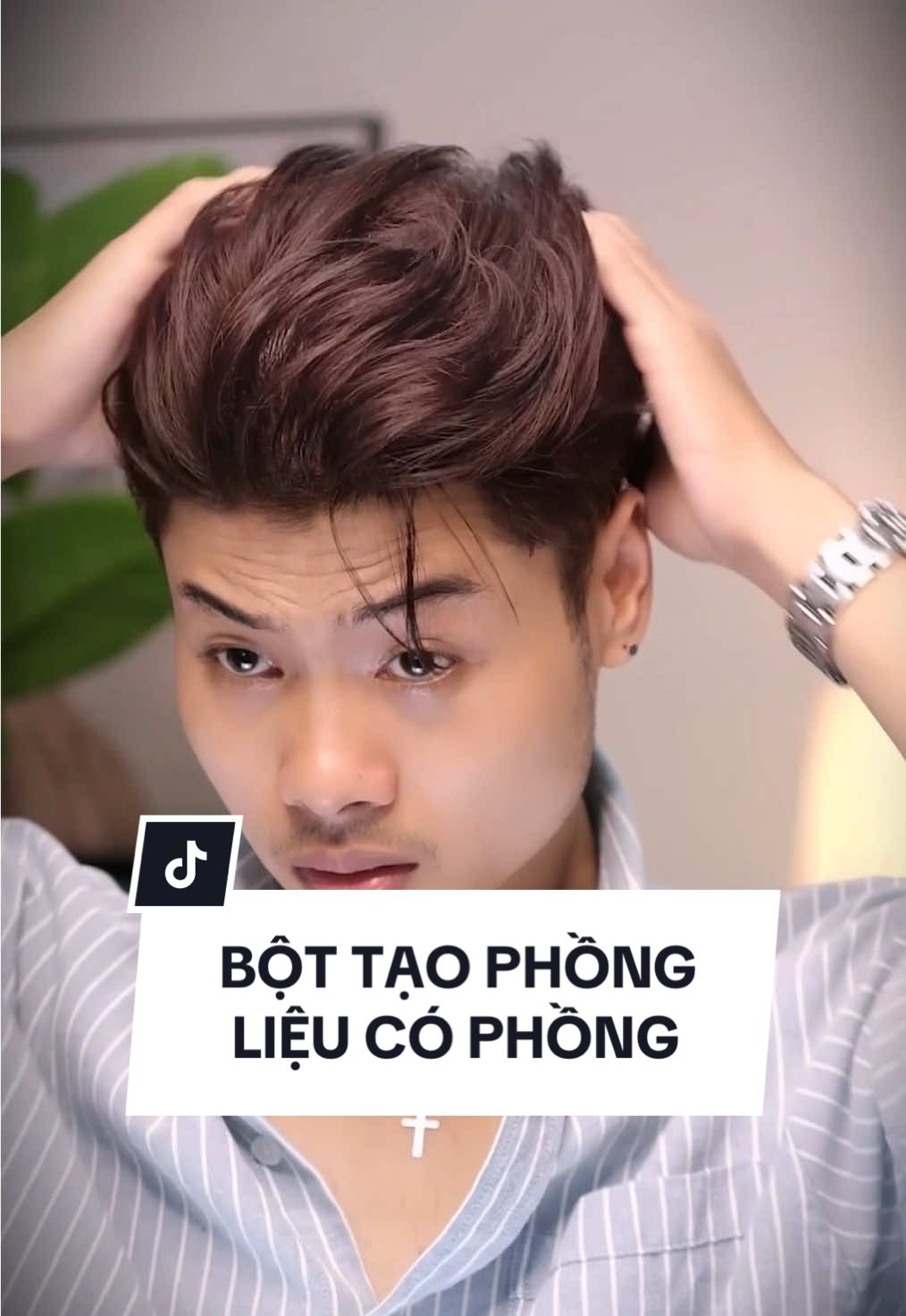 Bột tạo phồng liệu có phồng #bottaophong #xittaophongtoc #hair #myhairstyle #LearnOnTikTok 