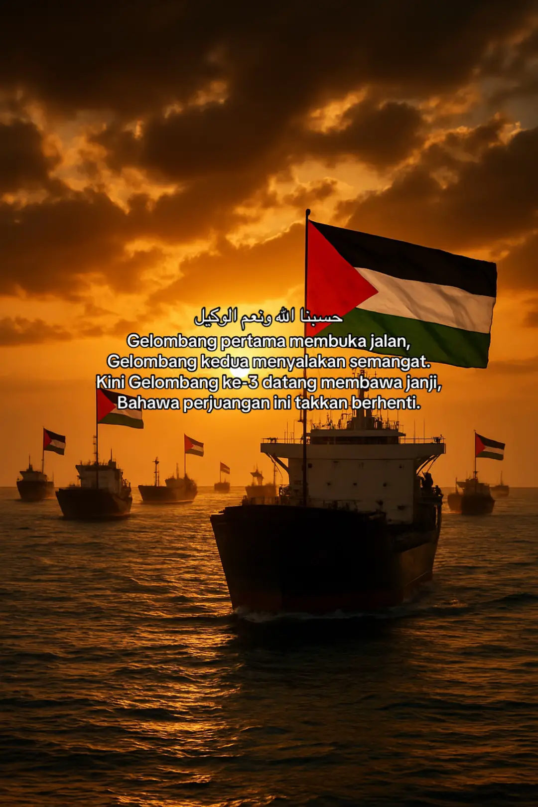 Selagi ada iman di dada, perjuangan ini takkan reda. 🤲🏻#sumud #freepalestine🇵🇸❤️ #gaza 