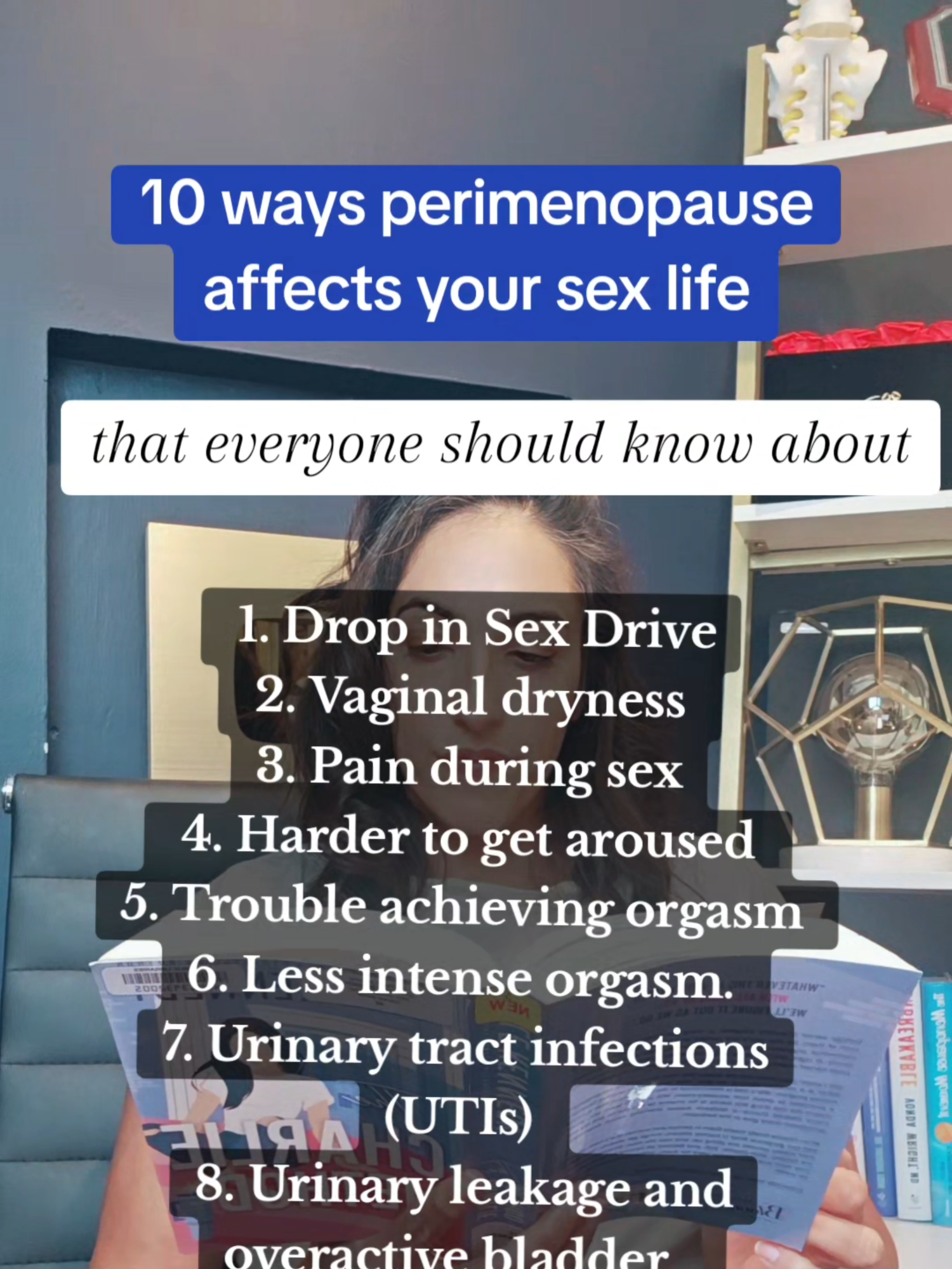Perimenopause isn’t just about hot flashes—your s3x life can change in ways no one really talks about. From shifts in desire to physical discomfort, these changes are common but not something you have to just “put up with.” Knowledge is power. The more you understand what’s happening, the easier it is to find solutions that work for you. 👉 Save this post as a reminder, and share it with a friend who needs to know she’s not alone. #renamalikmd #womenshealth #perimenopause #menopause #pelvichealth