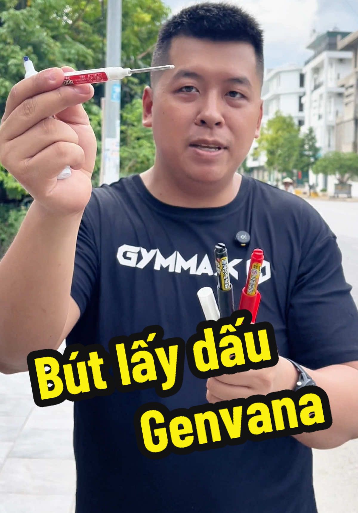 Bút lấy dấu Genvana ngòi 4,5cm tiện gọn năng xuất#kientools #DIY #Tools #Genvana #kỹthuật #kythuat 