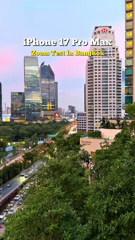 iPhone 17 Pro Max Camera Test in Bangkok.  #iphone17promax #iphone #iphonetricks #bangkok #thailand 