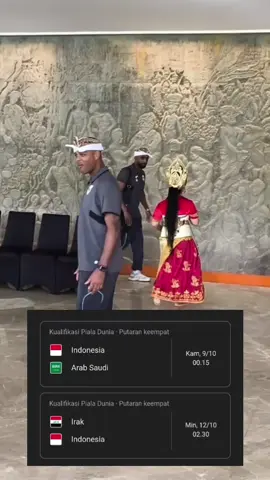 Tarian menuju Piala Dunia 😹 #timnasindonesia #patrickkluivert #kualifikasipialadunia2026 #timnas #fyp 