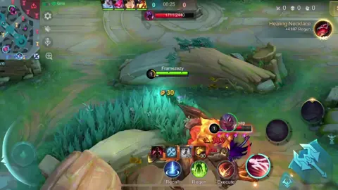 Ganto mang delay ng Orange Buff kahit apat yung kalaban #MLBB 
