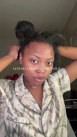Part 1🤍. #grwmhair #closurewig #middlepart #layers #bustdown 