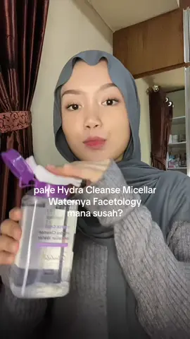 sekali usap hempas inimah😗 @Facetology official  #micellarwater #facetology 