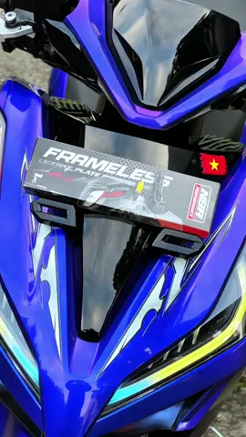 Mau tampil kece biar bongkar pasang plat nomer pakai frameless dari nsa simple tapi ganteng 😎🔥🔥🔥 #frameless #nsaperformance #variolednew 